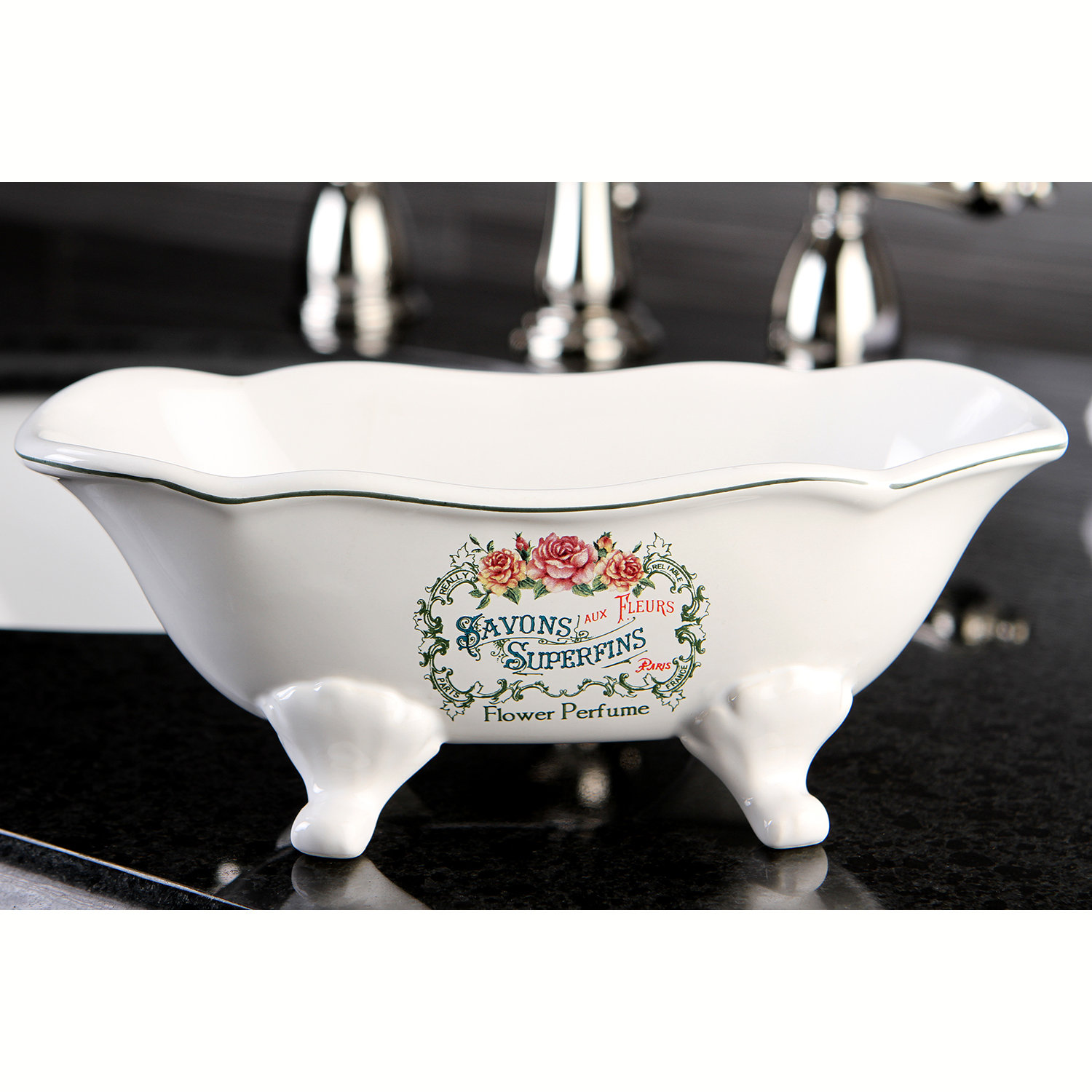 Kingston Brass Savons Superfins Aqua Eden Decorative Mini Bathtub Soap
